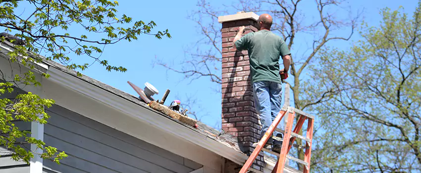 Vinyl and PVC Chimney Flashing Installation in Shelbyville, TN
