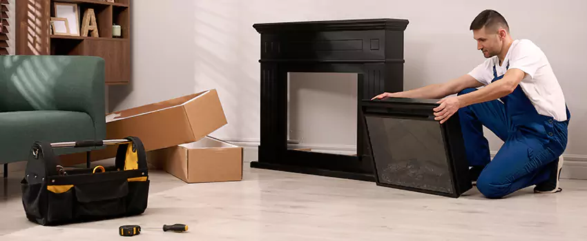 Old Rusted Metal Fireplace Repair And Replacement in Shelbyville, TN