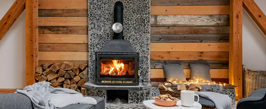 Thelin Hearth Products Direct Vent Gas Stove Fireplace Inspection in Shelbyville, Tennessee